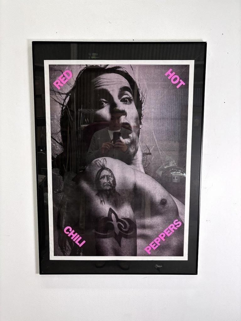 90sレッチリvtg USオリジナル販促用ポスター 90s 90年代 レッドホットチリペッパーズ レッチリ バンド ロック