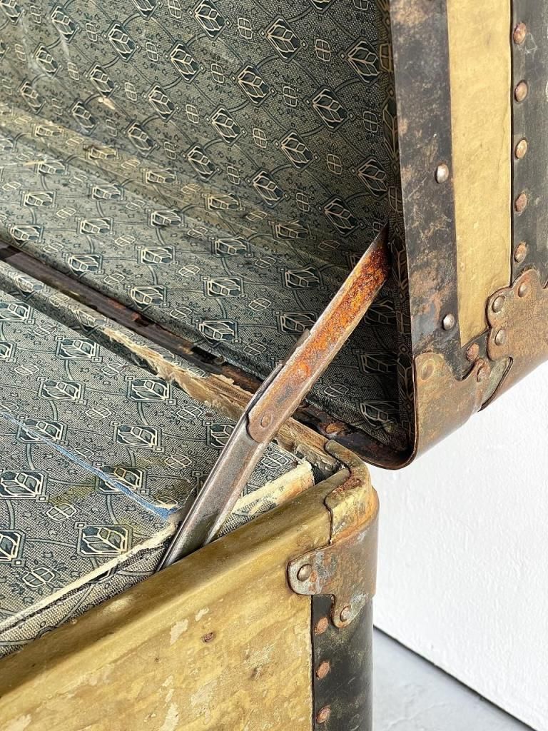 1930-40's Eagle Lock社製 ヴィンテージ ウッド トランク