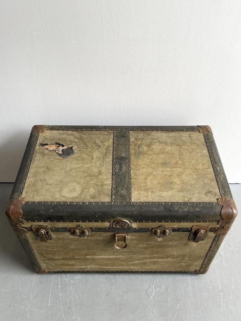 1930-40's Eagle Lock社製 ヴィンテージ ウッド トランク