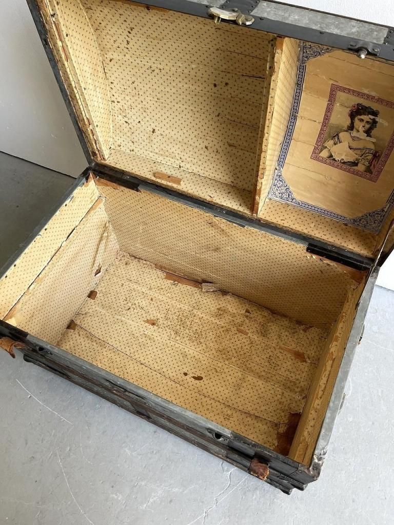 1900-20's ヴィンテージ ウッド トランク - アンティーク