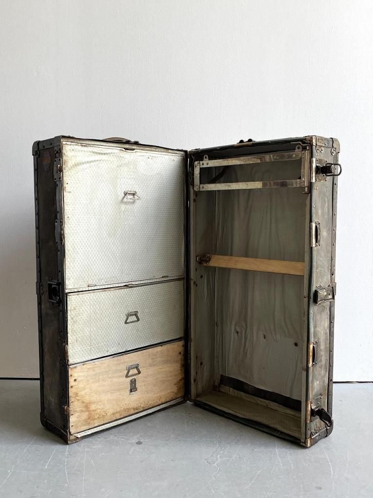 1920-30's NEVER BREAK社製 ヴィンテージ ワードローブトランク
