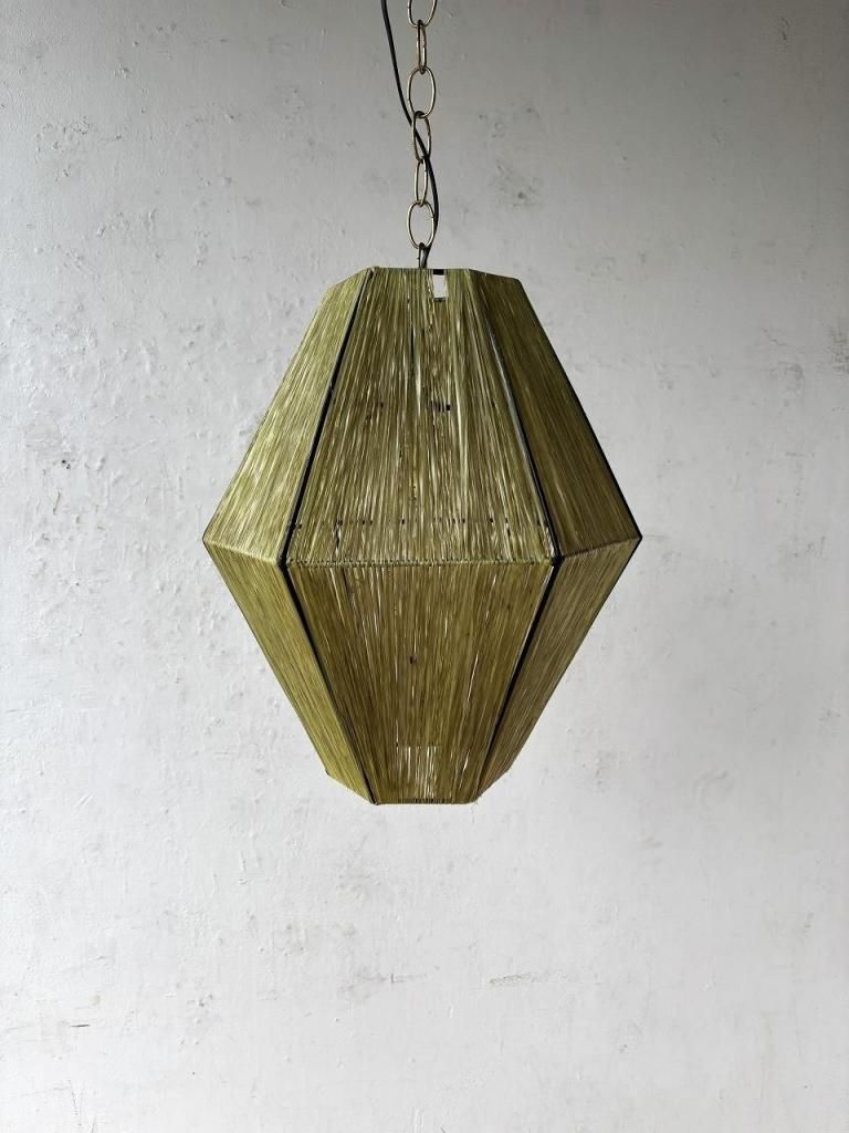 1960's ヴィンテージ ストリングスシェード ペンダントランプ
