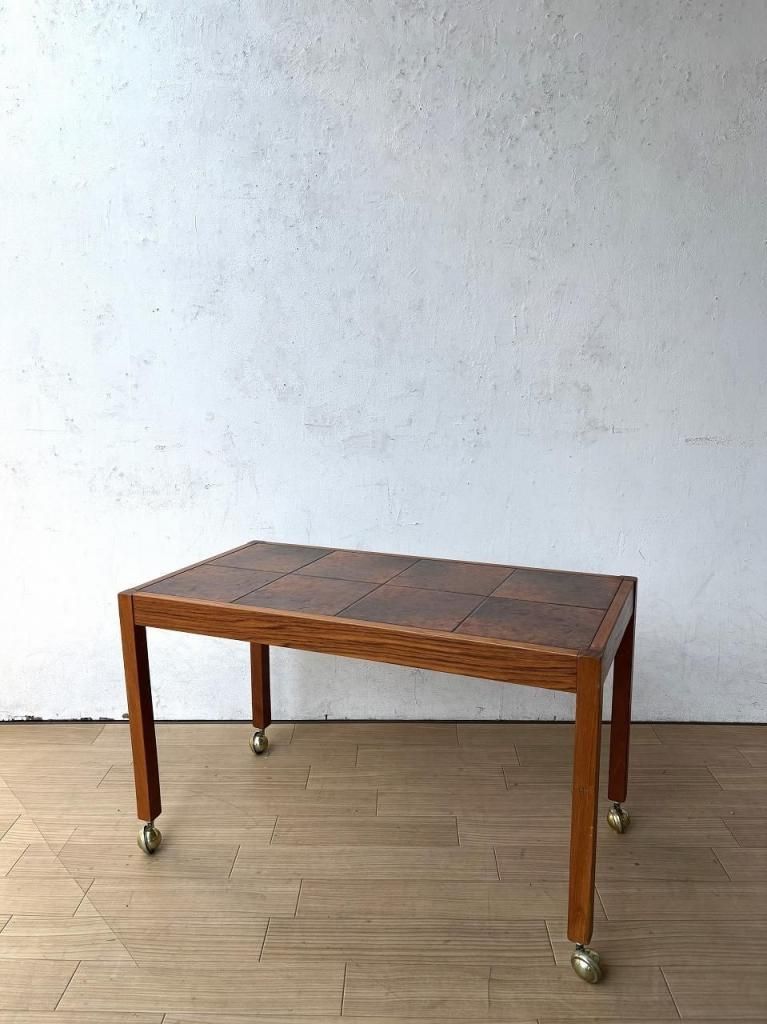 1960-70's ヴィンテージ タイルトップ コーヒーテーブル