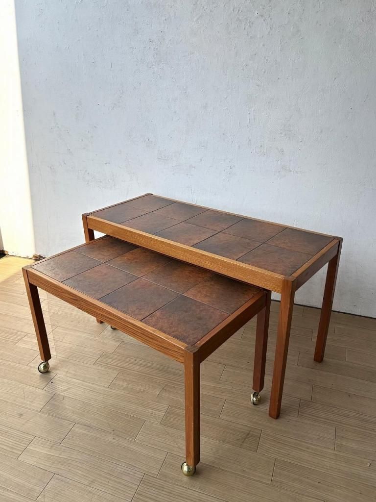 1960-1970'sビンテージタイルトップテーブル 1960-70's ヴィンテージ タイルトップ コーヒーテーブル