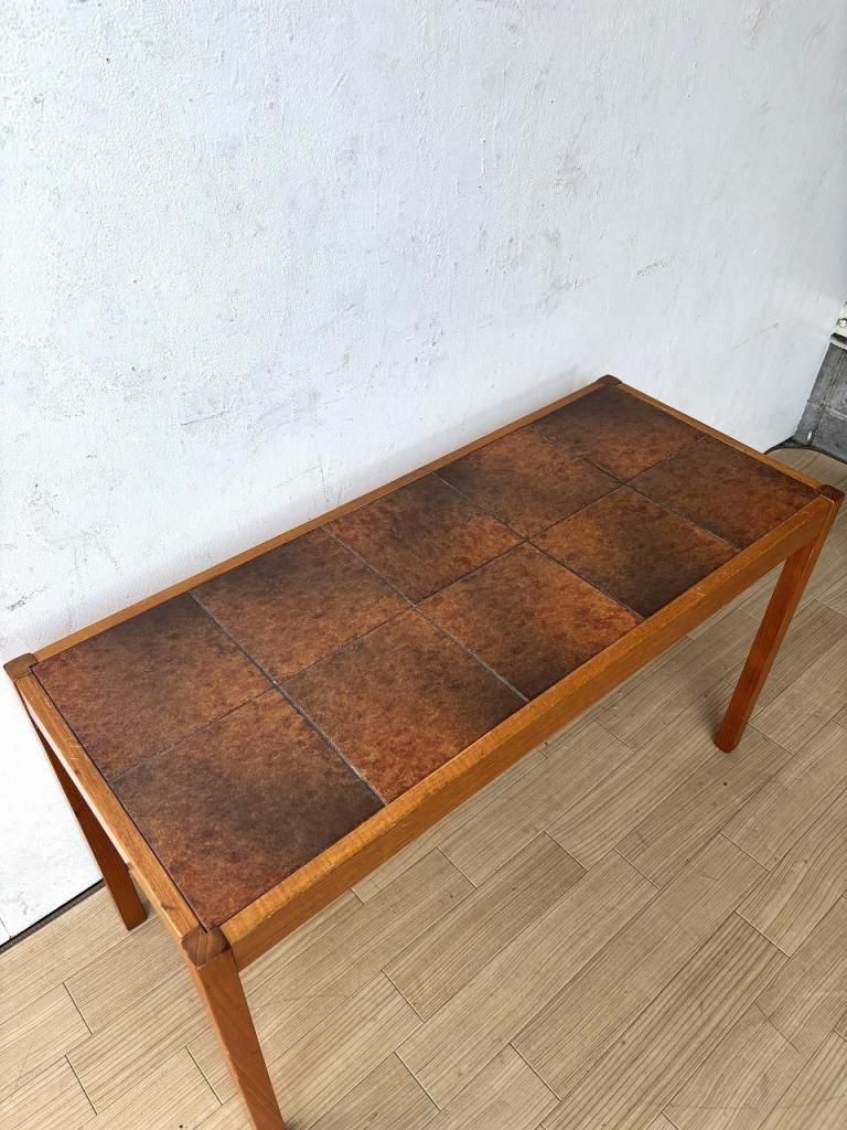 1960-70's ヴィンテージ タイルトップ コーヒーテーブル
