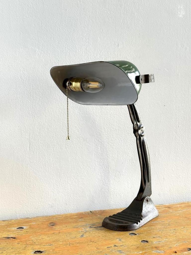 1920-40's ヴィンテージ バンカーズランプ - アンティーク