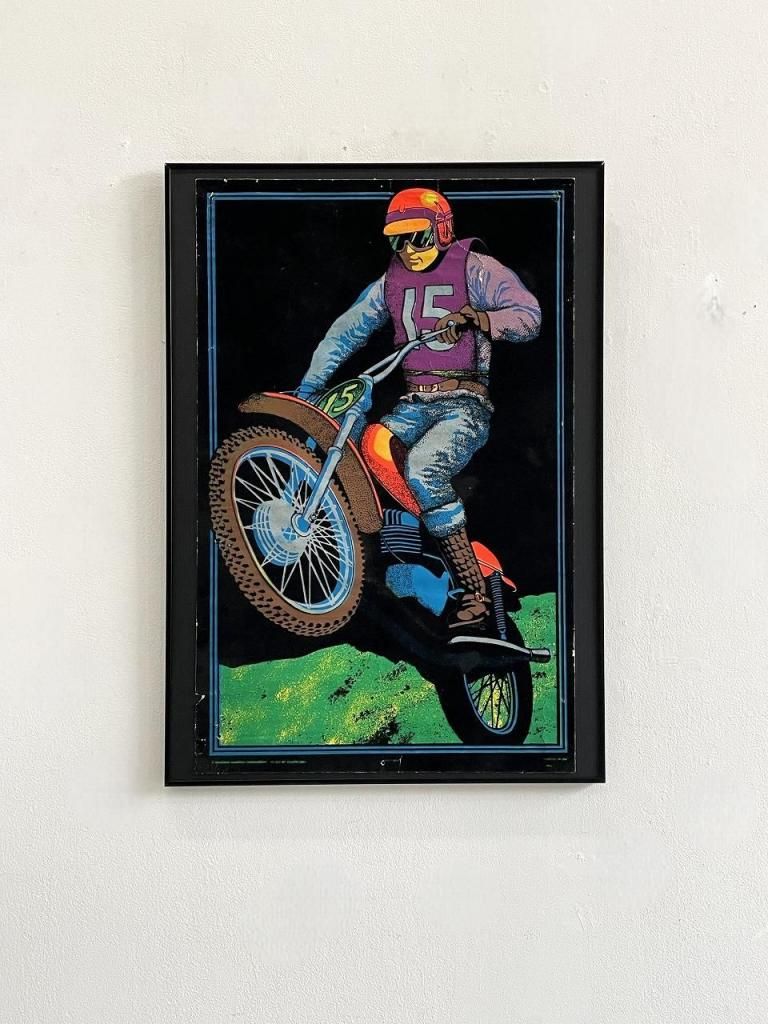 アメリカ1970年代　ポスター額装付き アメリカ1970年代 ポスター額装付き アメリカ1970年代ポスター