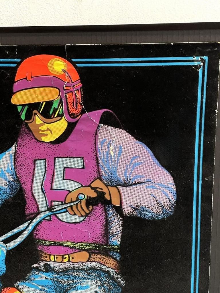 1970's “Western Graphics Corporation” 額入り ブラックライト