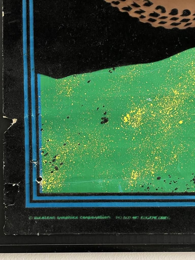 1970's “Western Graphics Corporation” 額入り ブラックライト