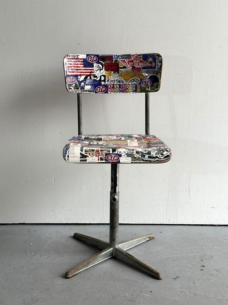 お値下げ♥ヴィンテージデカールbabyチェア