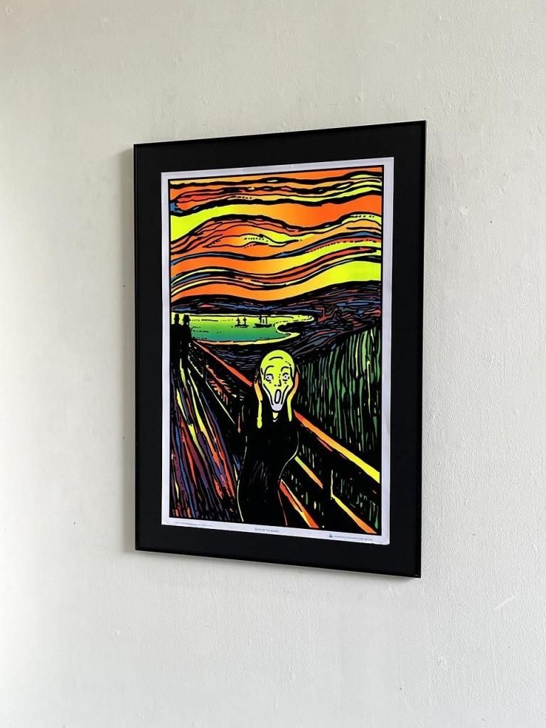 ムンク、『クロトカイア』、希少な画集より、新品高級額・額装付 ムンク、『クロトカイア』、希少な画集より、新品高級額・額装付 2025