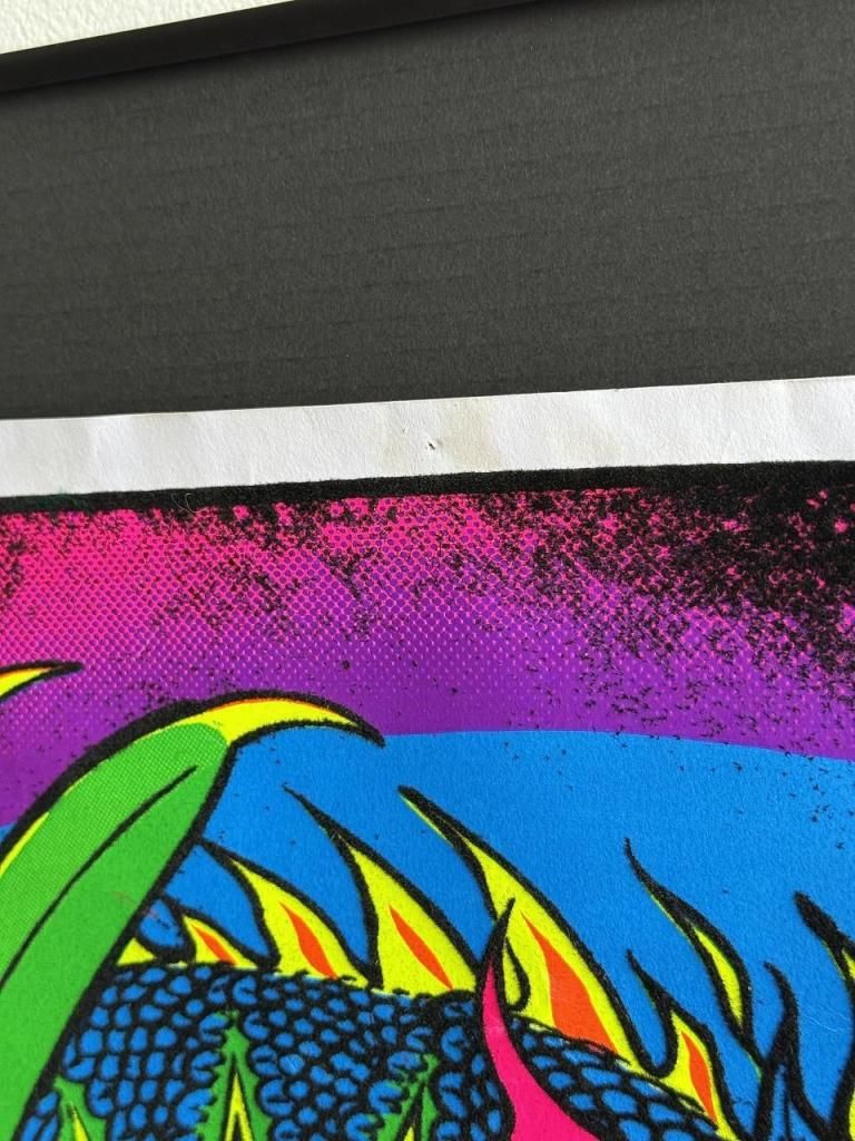 90s ヴィンテージ　ブラックライトポスター　ボブマーリー 90s ヴィンテージ ブラックライトポスター ボブマーリー 90's