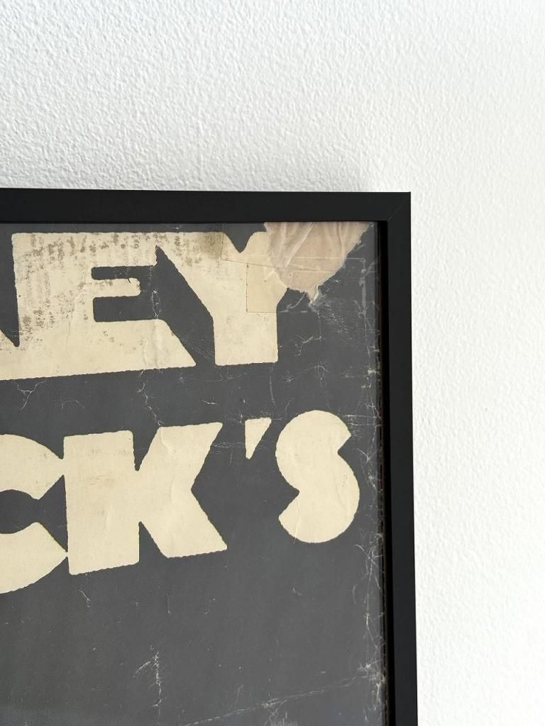 1970's ”A Clockwork Orange”(時計じかけのオレンジ) 額入り Big Size