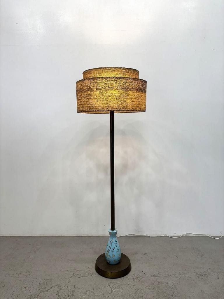 ミッドセンチュリー　フロアライト　ヴィンテージ　アンティーク　フロアスタンド ミッドセンチュリー フロアランプ -通販-ローズボールアンティークス