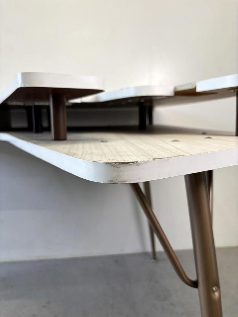 1950's ヴィンテージ ミッドセンチュリー コーナー ソーイングテーブル