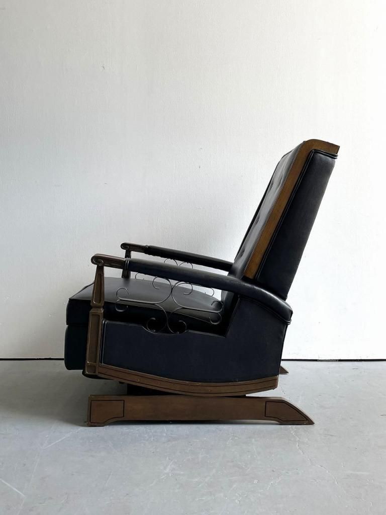 1970's ヴィンテージ ロッキング リクライナーチェア - アンティーク