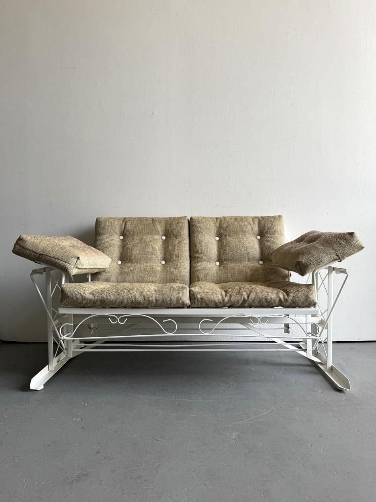 1950-60's ヴィンテージ 2シーター グライダーソファ - アンティーク