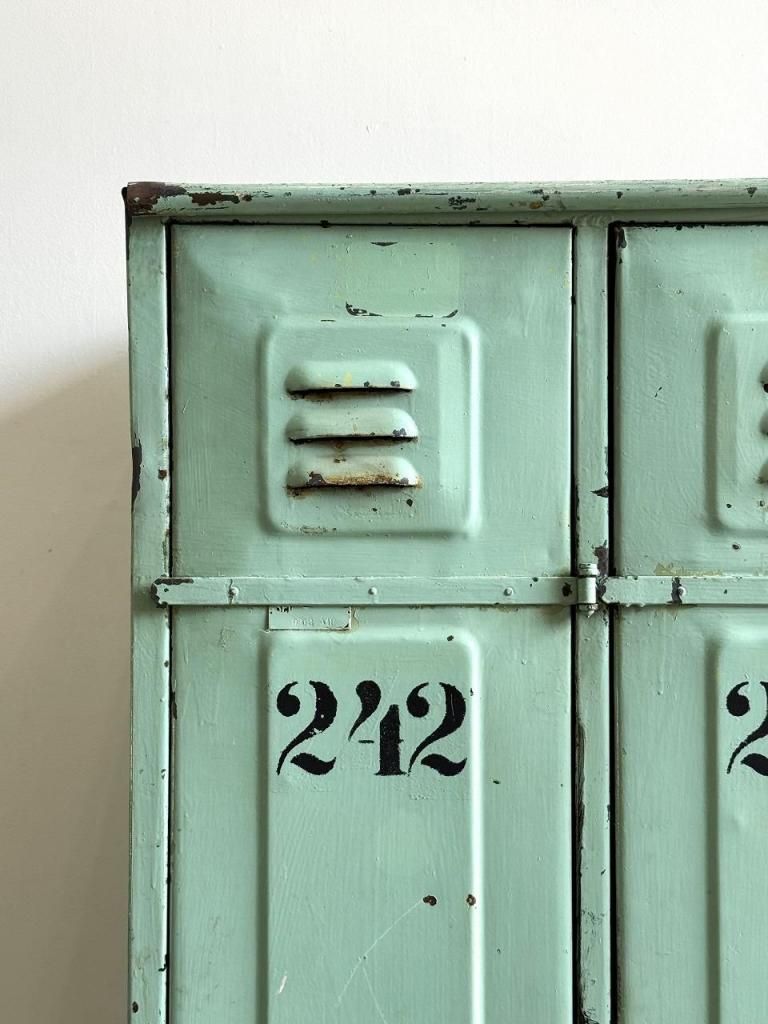 1930-40's ヴィンテージ インダストリアル スチールロッカー