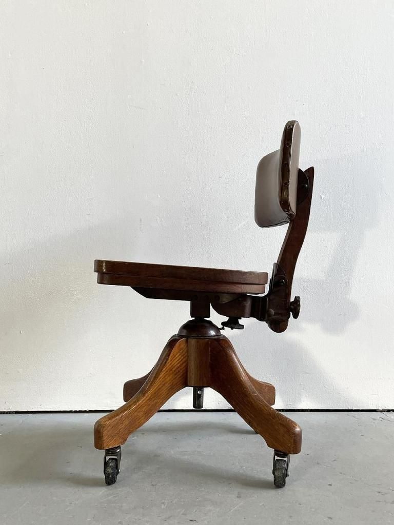 【30-40's】The Seng Chicago｜ヴィンテージ デスクチェア Industrial Armchair from Seng Chicago, 1930s for sale at Pamono