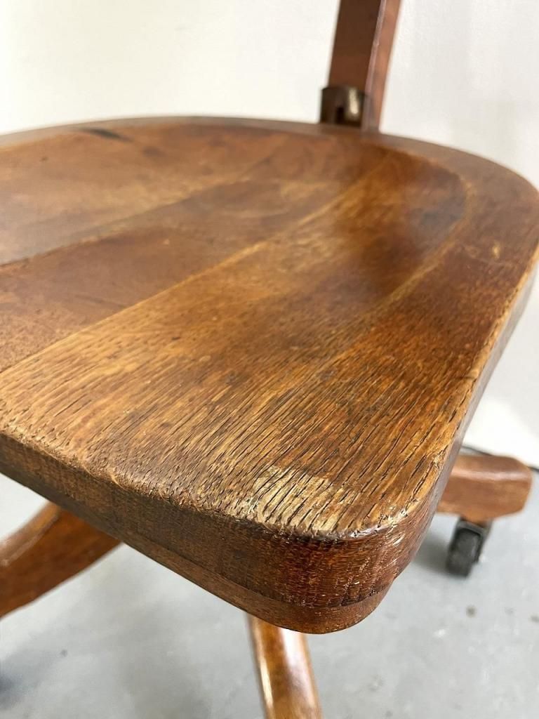 1930-40's ヴィンテージ ウッド デスクチェア - アンティーク