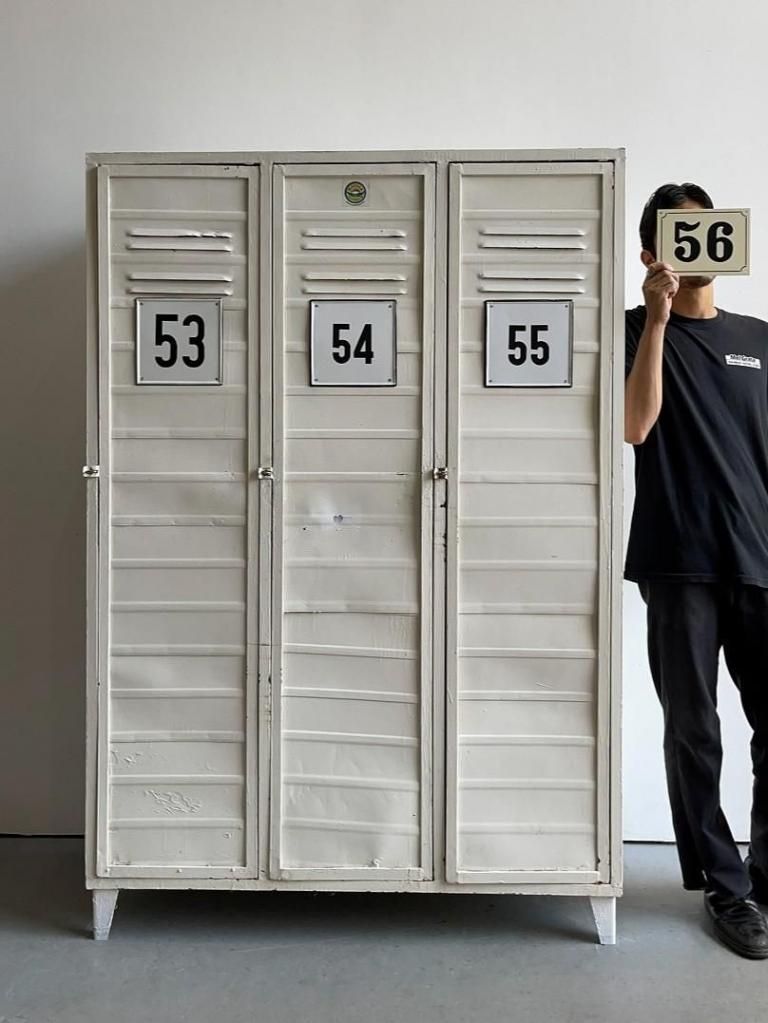 1960-70's ヴィンテージ インダストリアル スチールロッカー