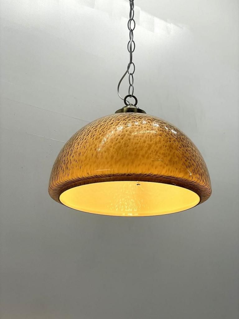 1960-70's ヴィンテージ アクリルシェード ペンダントランプ 1960-70's ヴィンテージ アクリルシェード ペンダントランプ