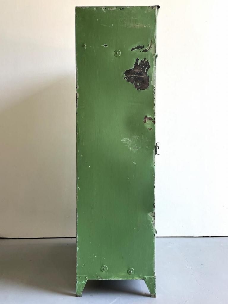 1930-40's ヴィンテージ インダストリアル スチールロッカー