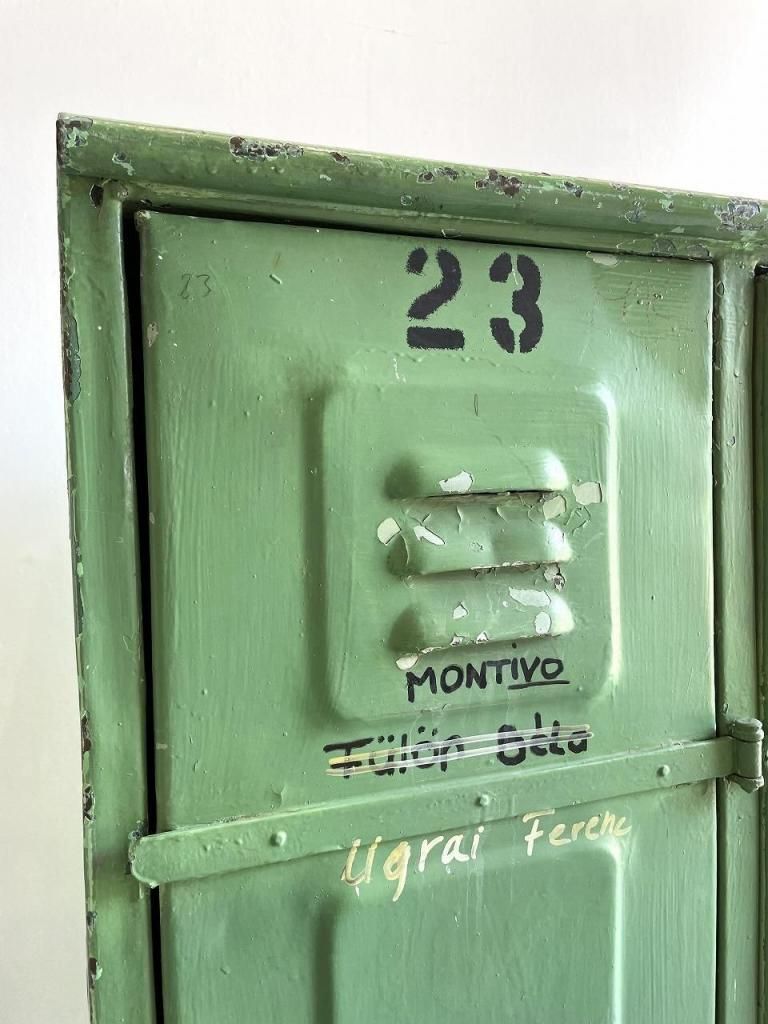 1930-40's ヴィンテージ インダストリアル スチールロッカー