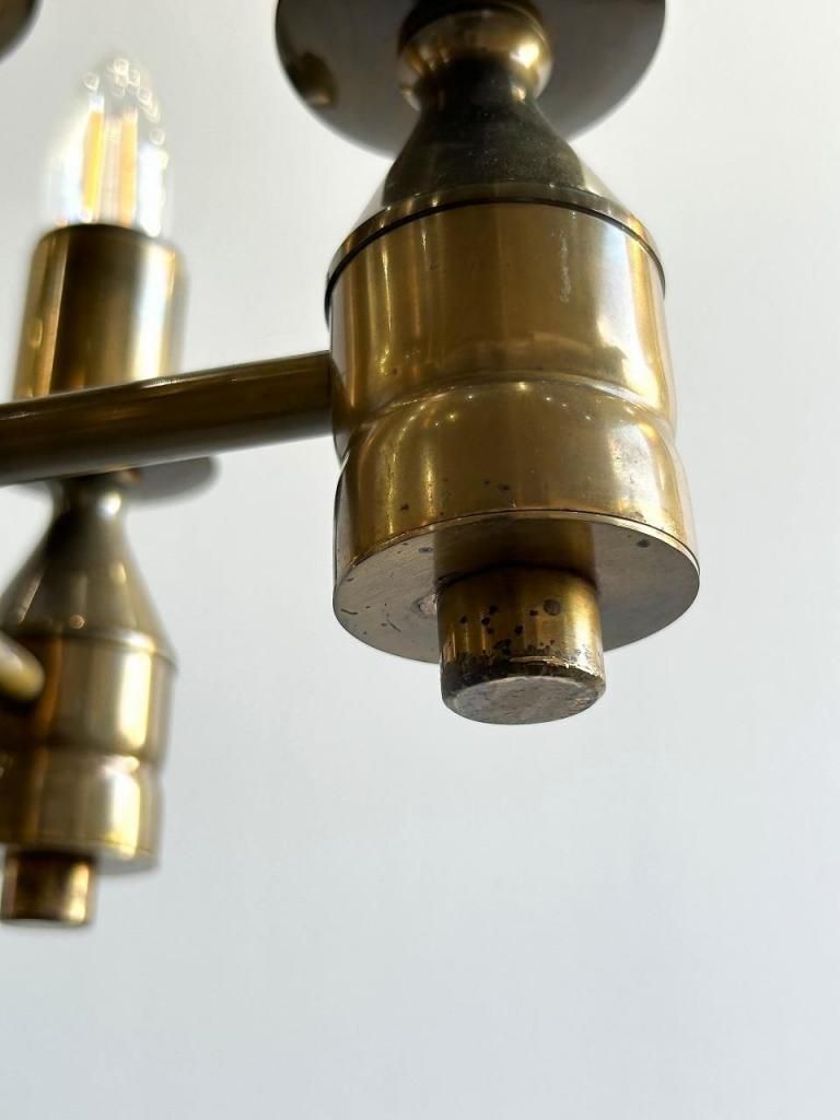 ヴィンテージ 4灯シャンデリア - アンティーク、ビンテージの