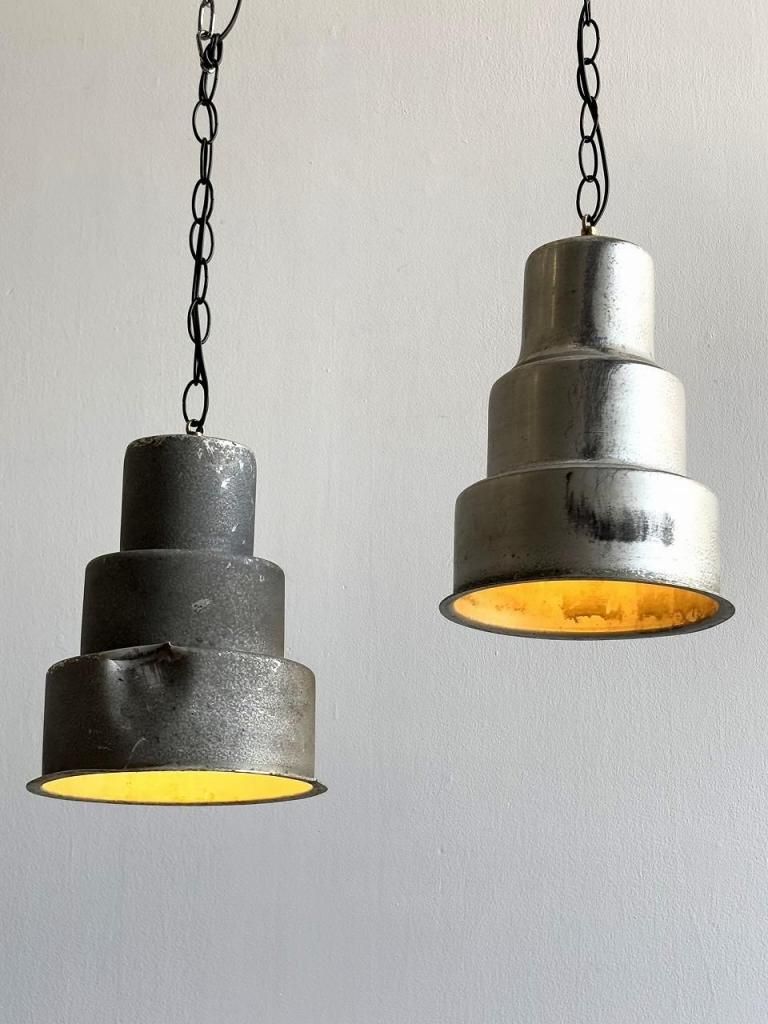 【依頼により値下げ中】ビンテージ インダストリアル ペンダントランプ ヴィンテージ インダストリアル ペンダントランプ(1) - アンティーク