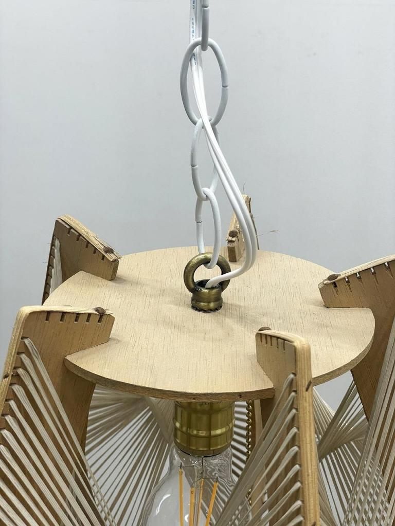1960's ヴィンテージ スカンジナビア ストリングス ペンダントランプ