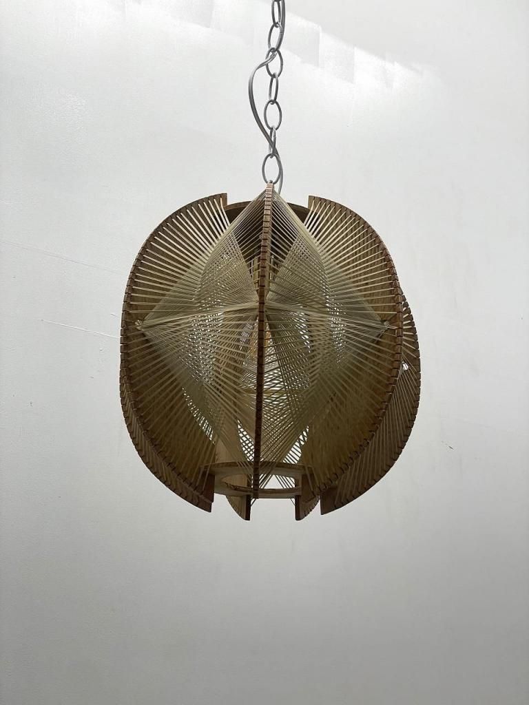 1960's ヴィンテージ スカンジナビア ストリングス ペンダントランプ