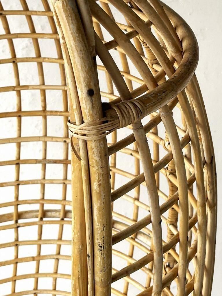 1940-50's ヴィンテージ ラタンチェア オーナメント - アンティーク