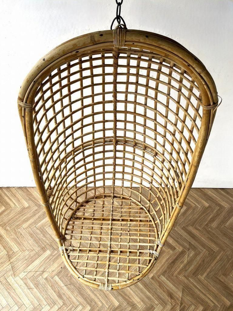 1940-50's ヴィンテージ ラタンチェア オーナメント