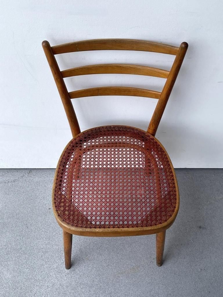【60´s チェコ】TON社製 ダイニングチェア｜Vintage　ヴィンテージ 60´s チェコ】TON社製 ダイニングチェア｜Vintage ヴィンテージ