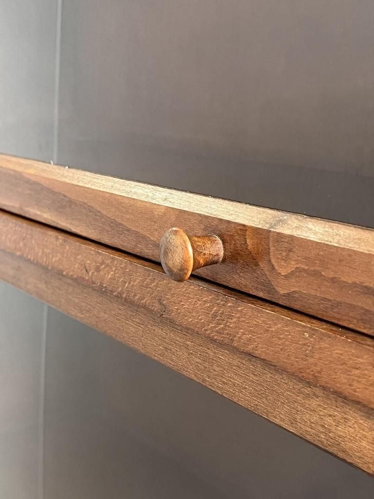 1930-40's ヴィンテージ ウッド ブックシェルフ/ショーケース