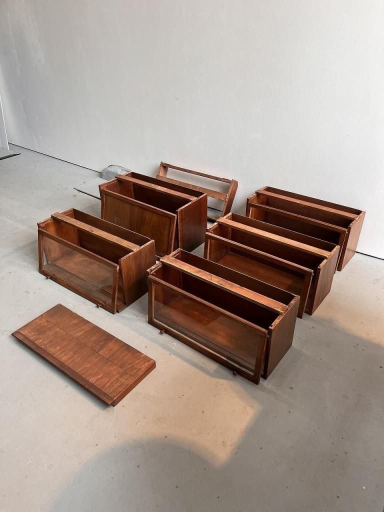 1930-40's ヴィンテージ ウッド ブックシェルフ/ショーケース