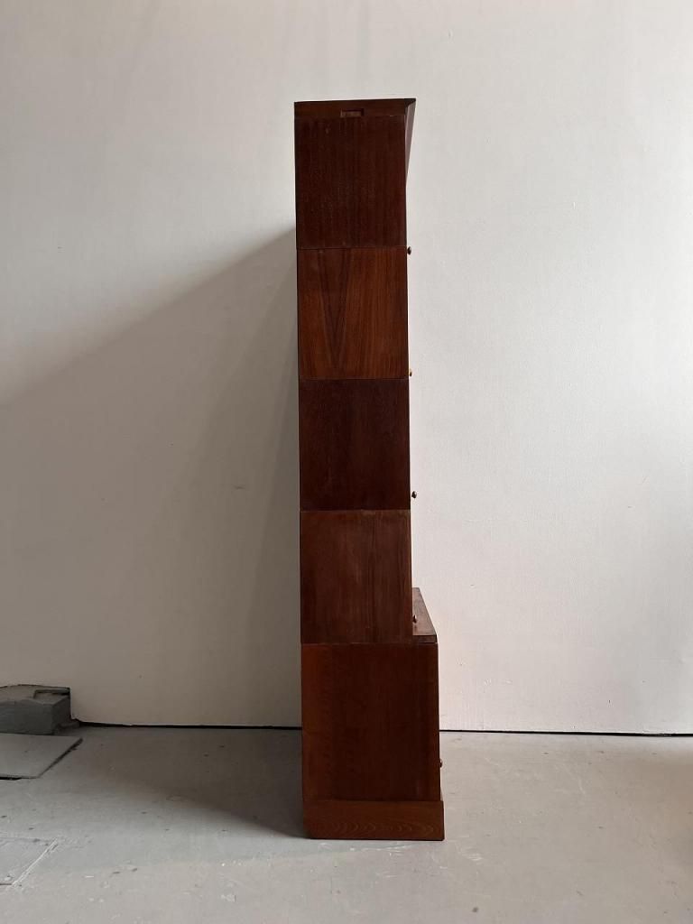 スタッキングブックシェルフ　ビンテージ　アンティーク ヴィンテージ2段ブックシェルフ｜北欧家具通販・アンバーデザイン