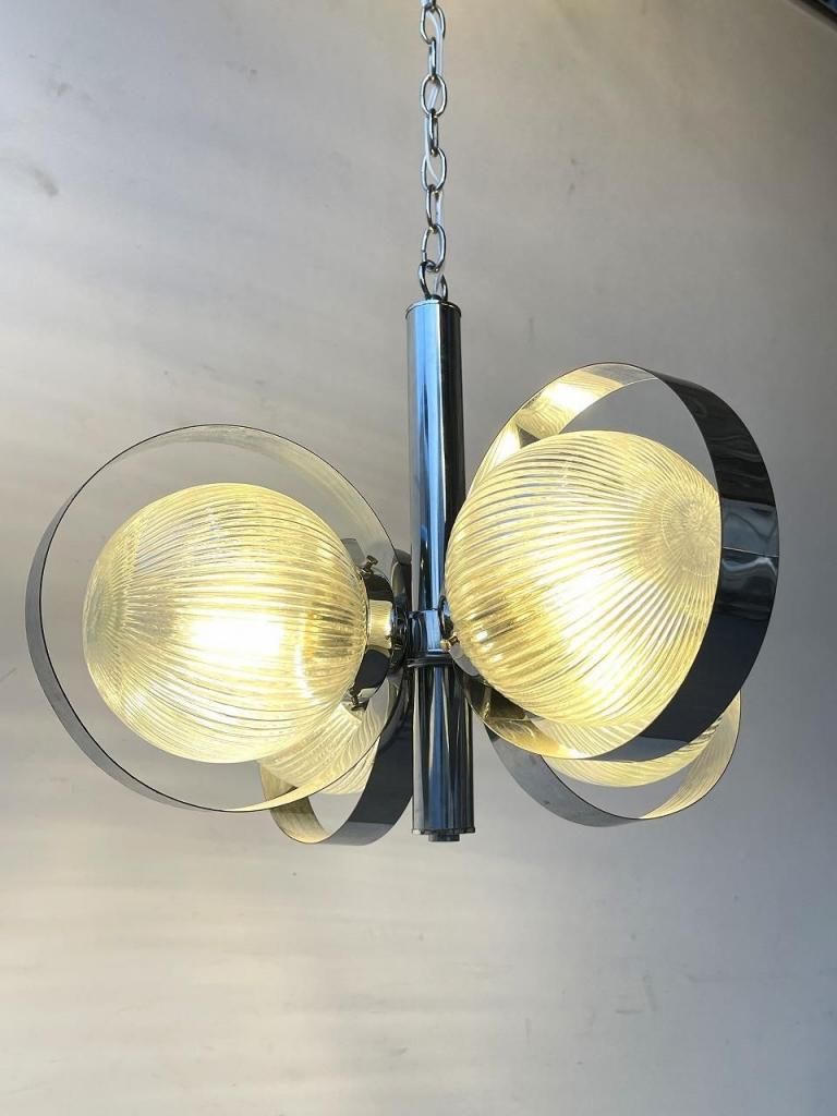 シャンデリア 4灯 アンティーク インテリア ビンテージ ヴィンテージ フェイクボーン 4灯 シャンデリア - アンティーク