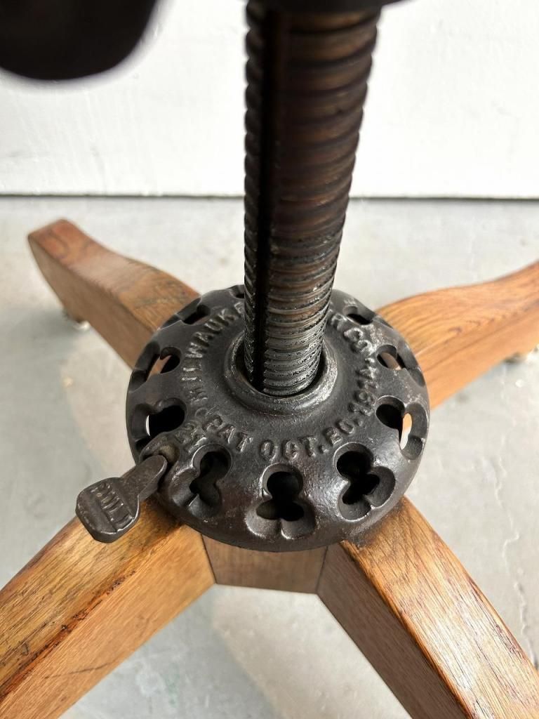 1910-20's Milwaukee Chair社製 アンティーク ウッド デスク