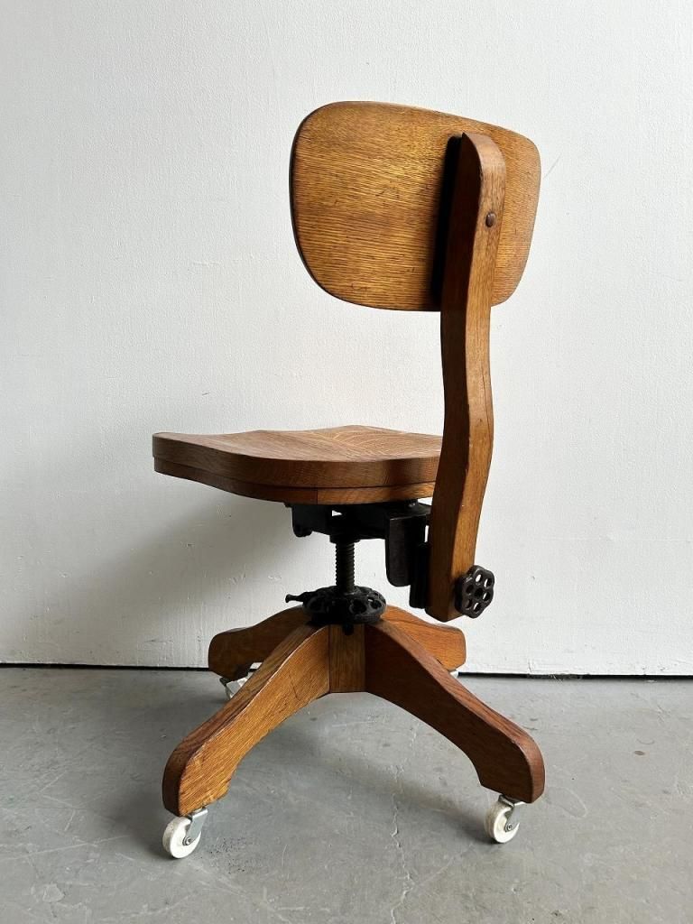 1910-20's Milwaukee Chair社製 アンティーク ウッド デスク