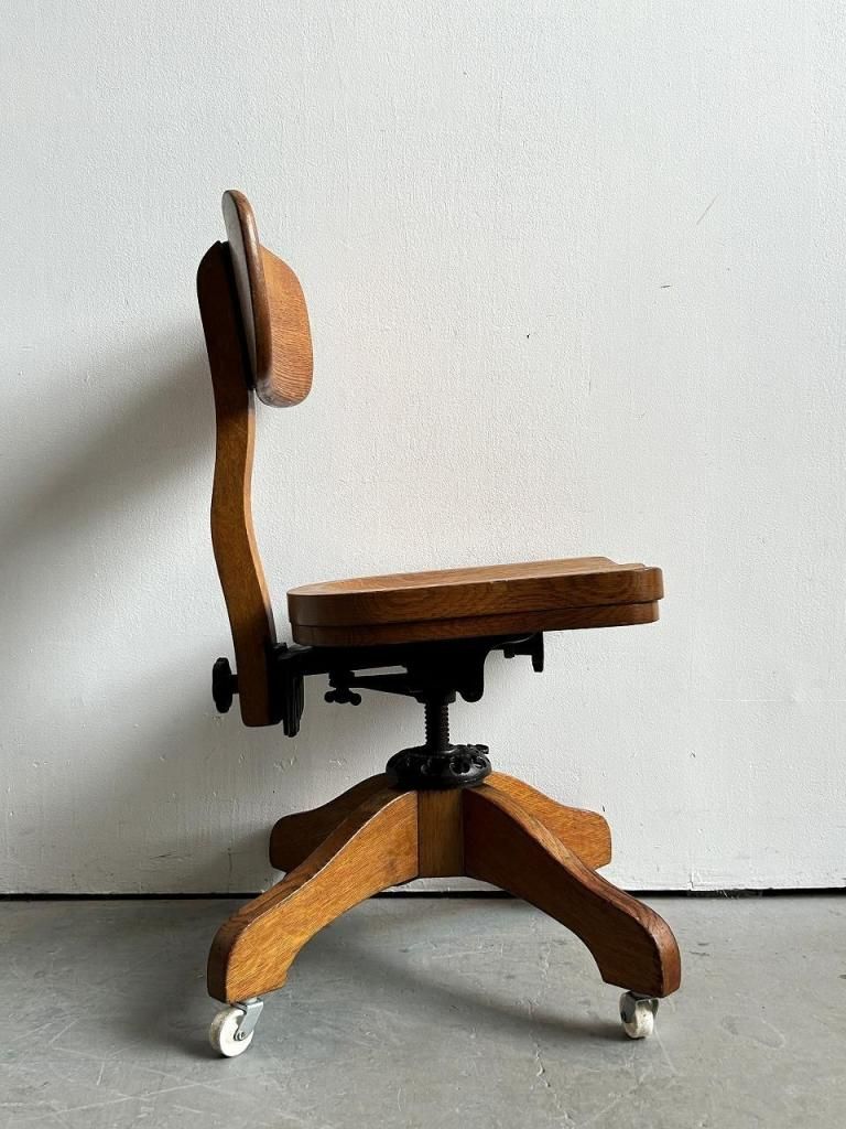 1910-20's Milwaukee Chair社製 アンティーク ウッド デスク