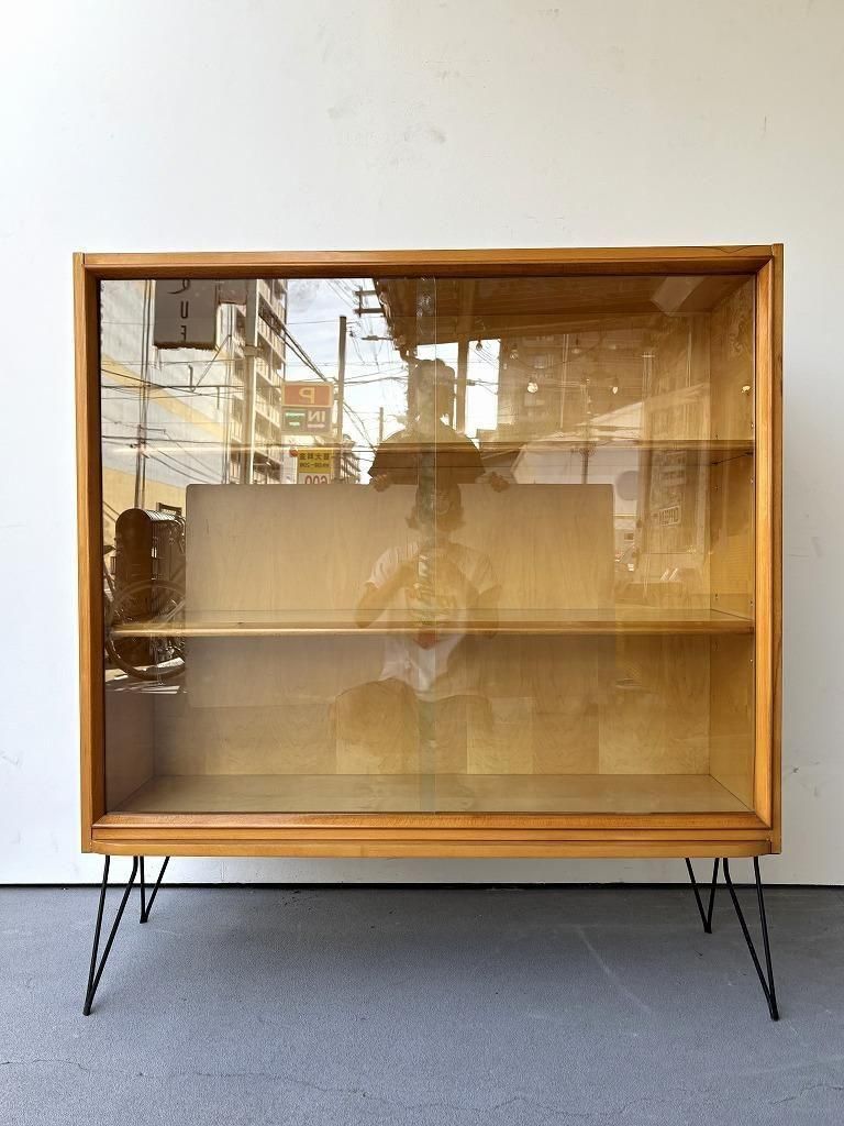 1960's ヴィンテージ ウッド ブックシェルフ - アンティーク