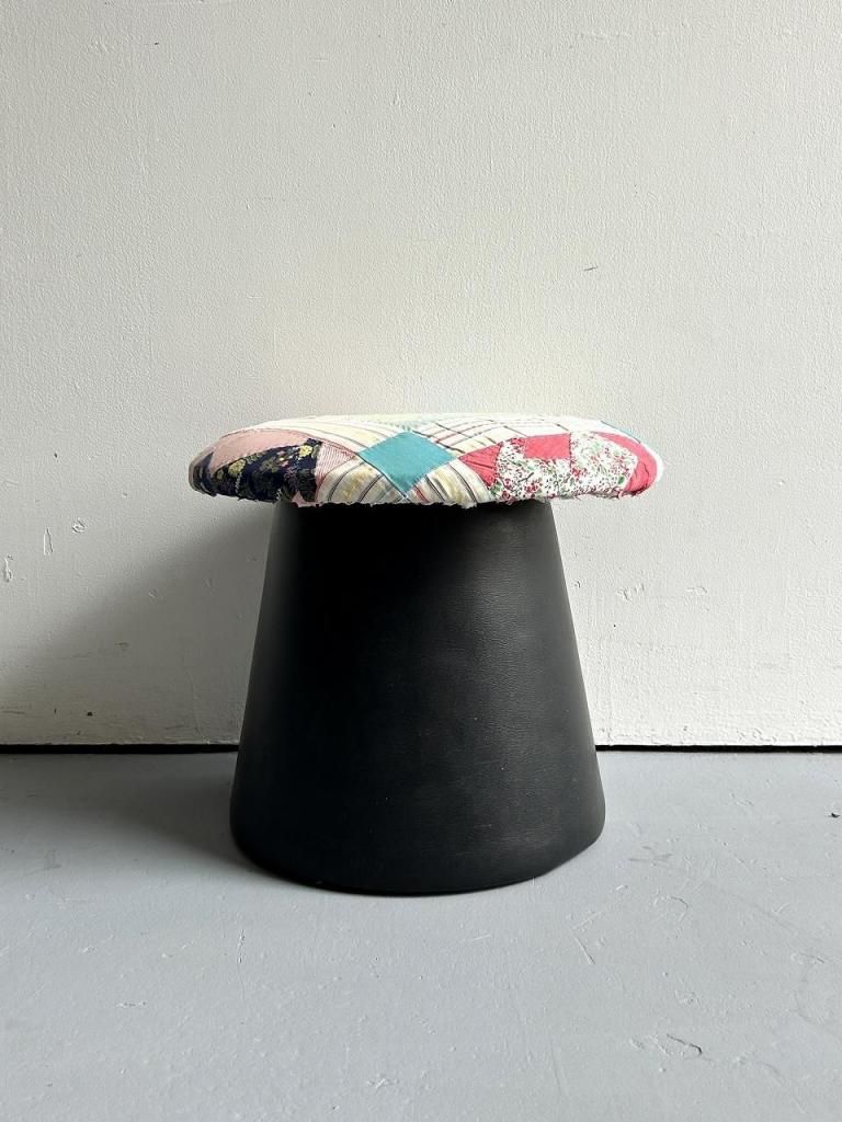 アンティークキルト ヴィンテージ マッシュルーム オットマン