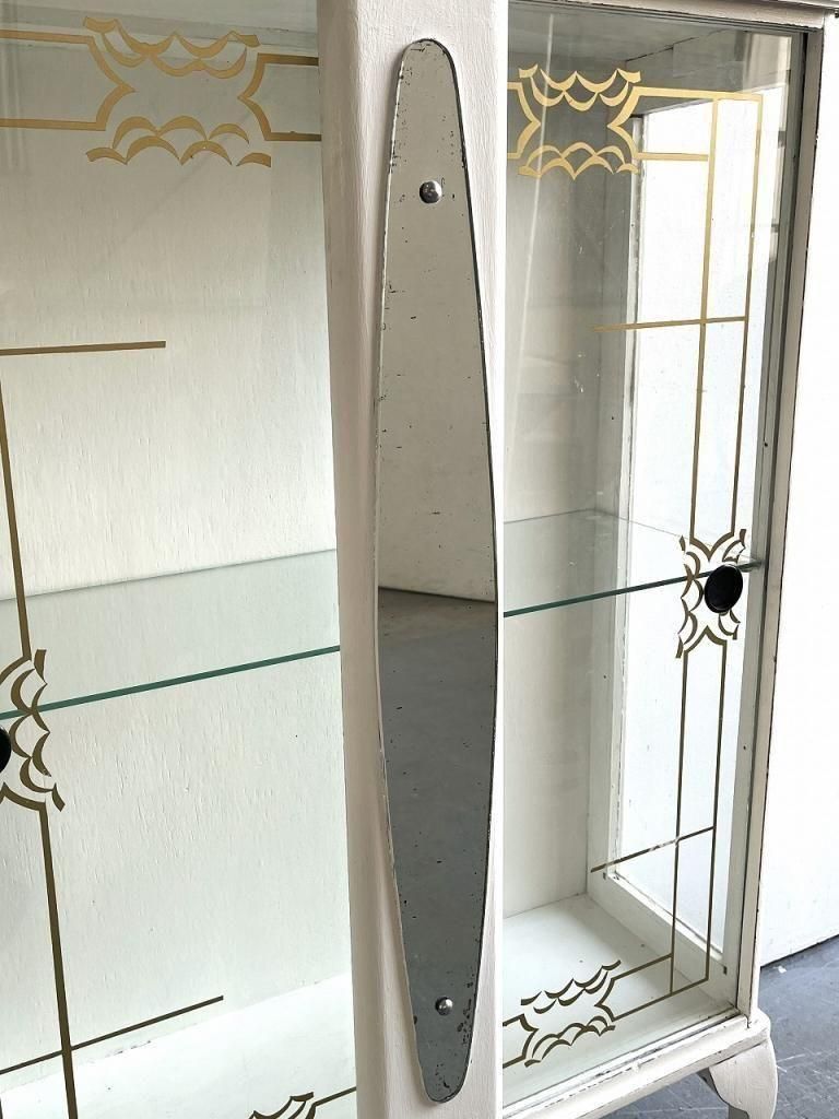 akbヴィンテージ　キャビネット　ショーケース チーク無垢材 ヴィンテージキャビネットZX 食器棚 ショーケース