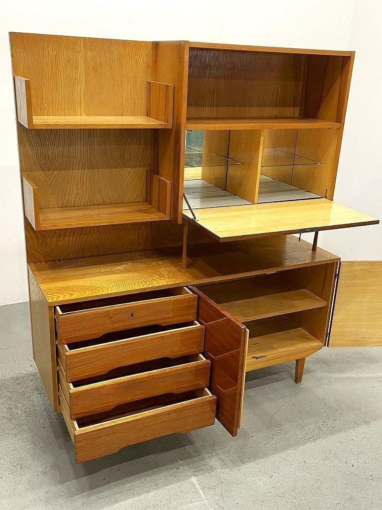 1960's ヴィンテージ ウッド カップボード - アンティーク