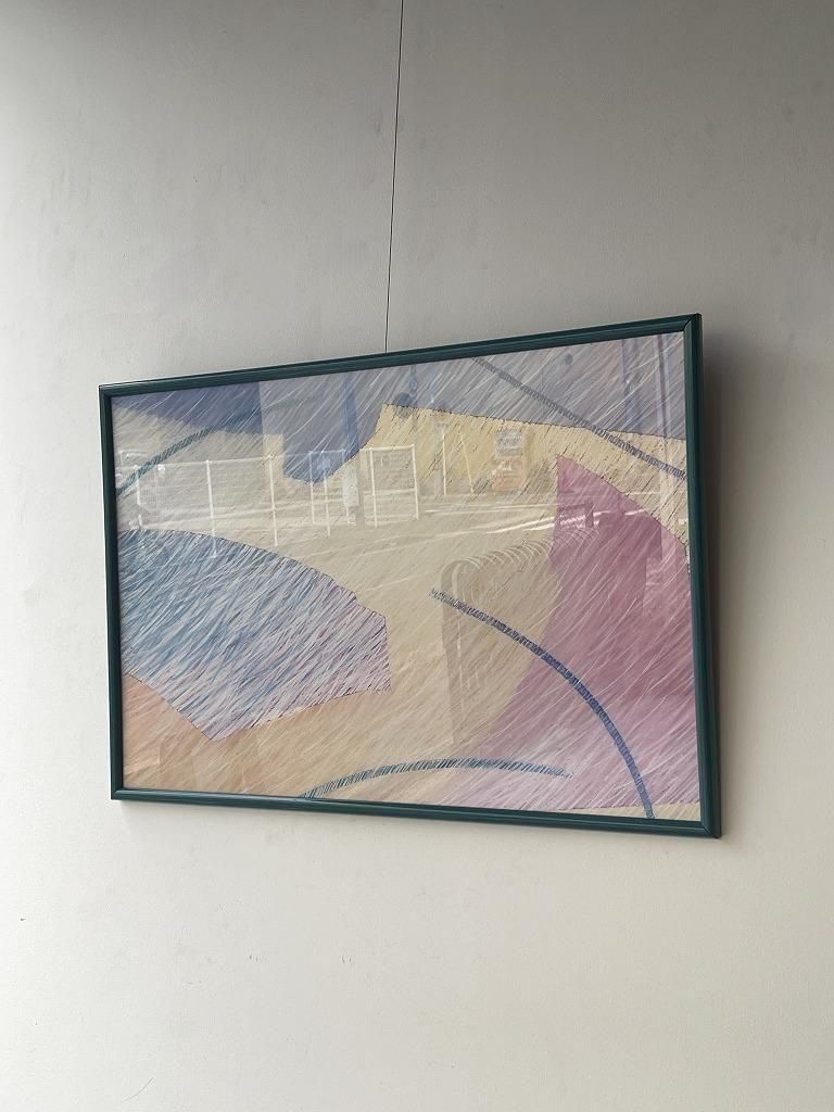 額付きヴィンテージポスター パステルローズ 額付きヴィンテージポスター パステルローズ