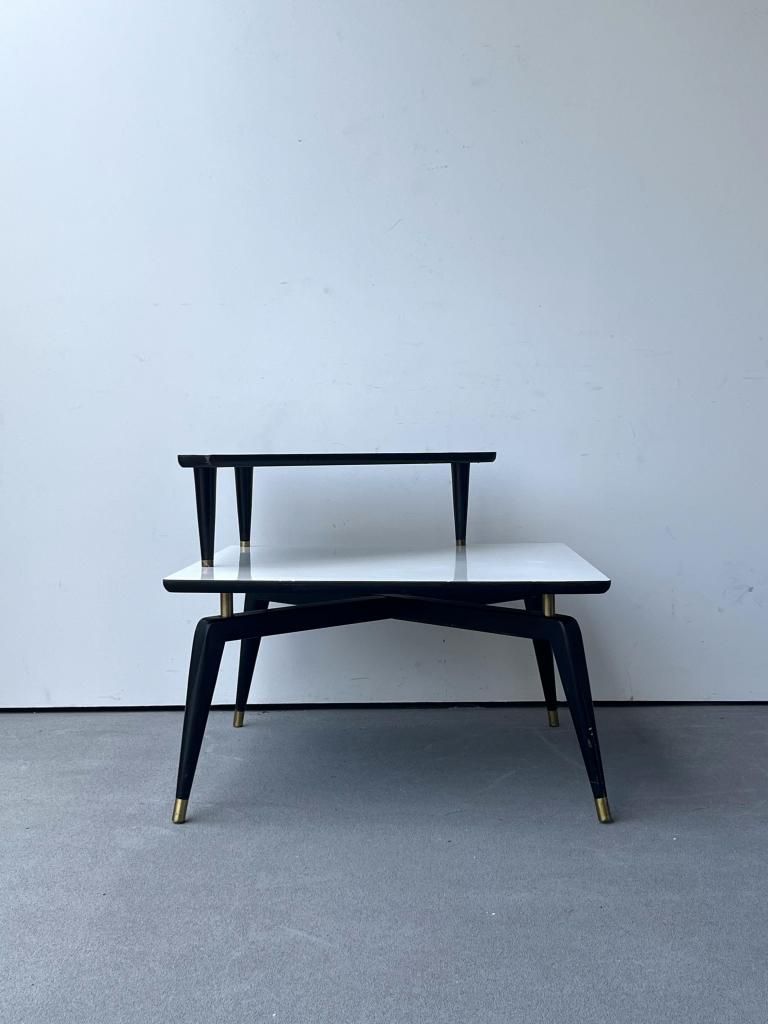 1950年代　ステップエンドテーブル　ロング　ヴィンテージ　ミッドセンチュリー 1950's 