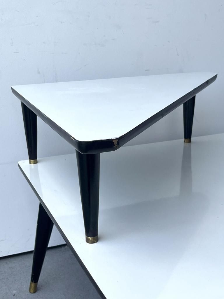 1950年代　ステップエンドテーブル　ロング　ヴィンテージ　ミッドセンチュリー 1950's ヴィンテージ ミッドセンチュリー ステップエンド