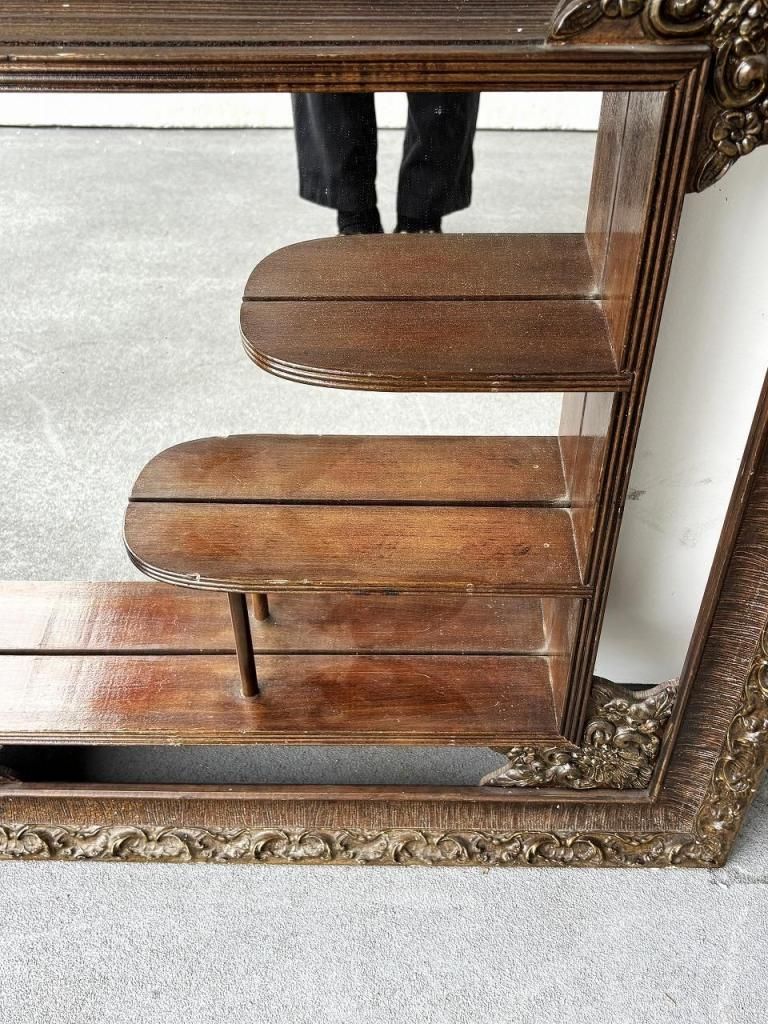 1950-60's ヴィンテージ シャドーボックス ウォール ミラー